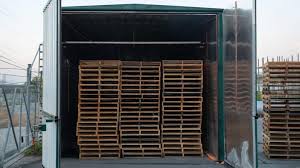 ISPM-15 Heat Treatment Wooden Pallets